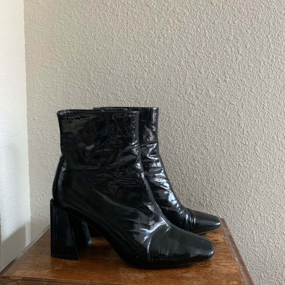 Urban Revival faux Crocodile Skin Boots